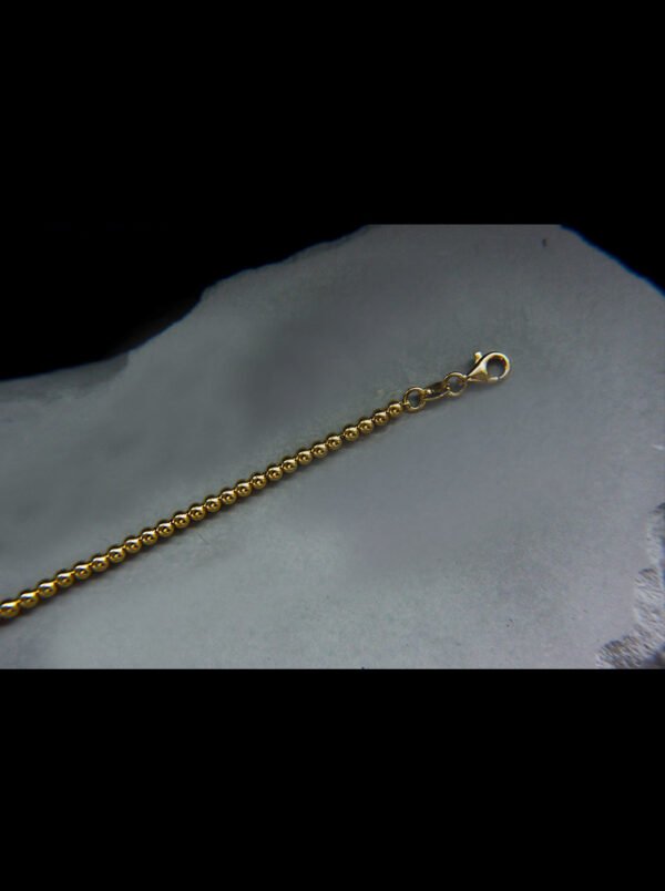 Beaded 18k bracelet